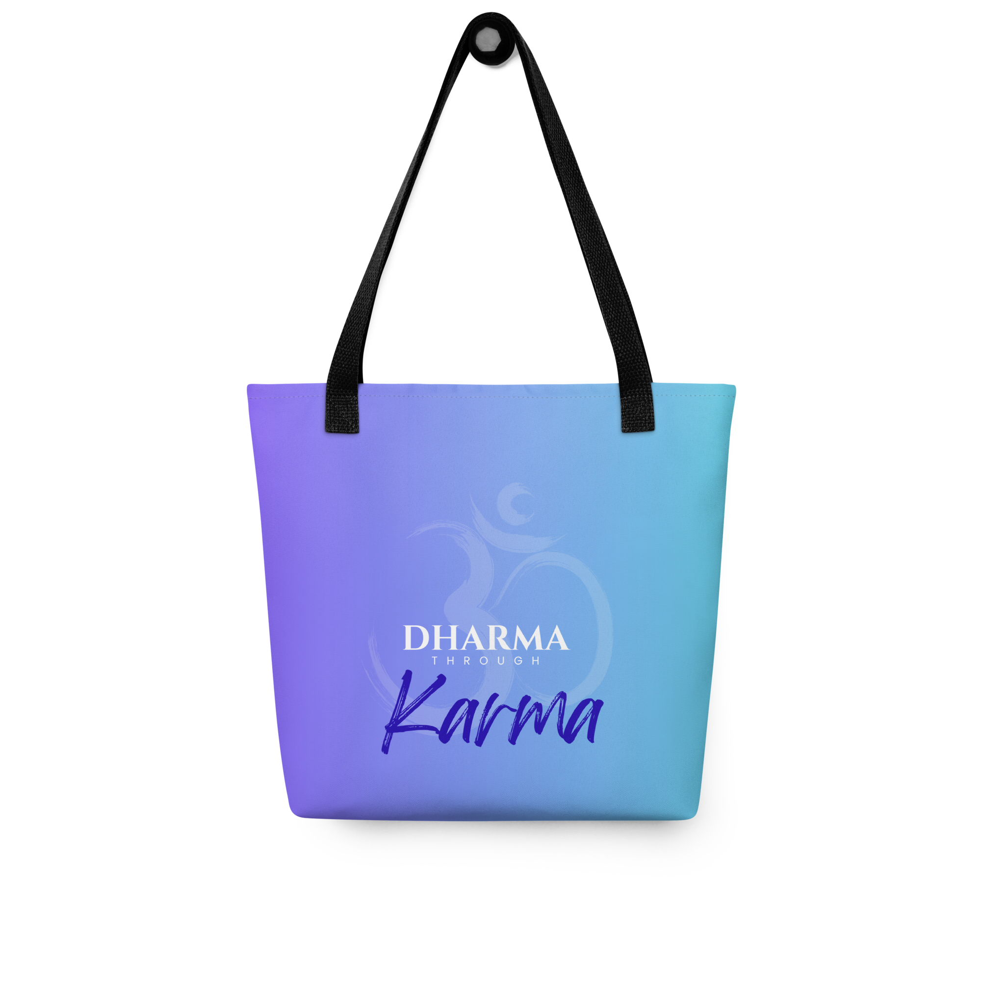 Dharma Through Karma - Tote bag