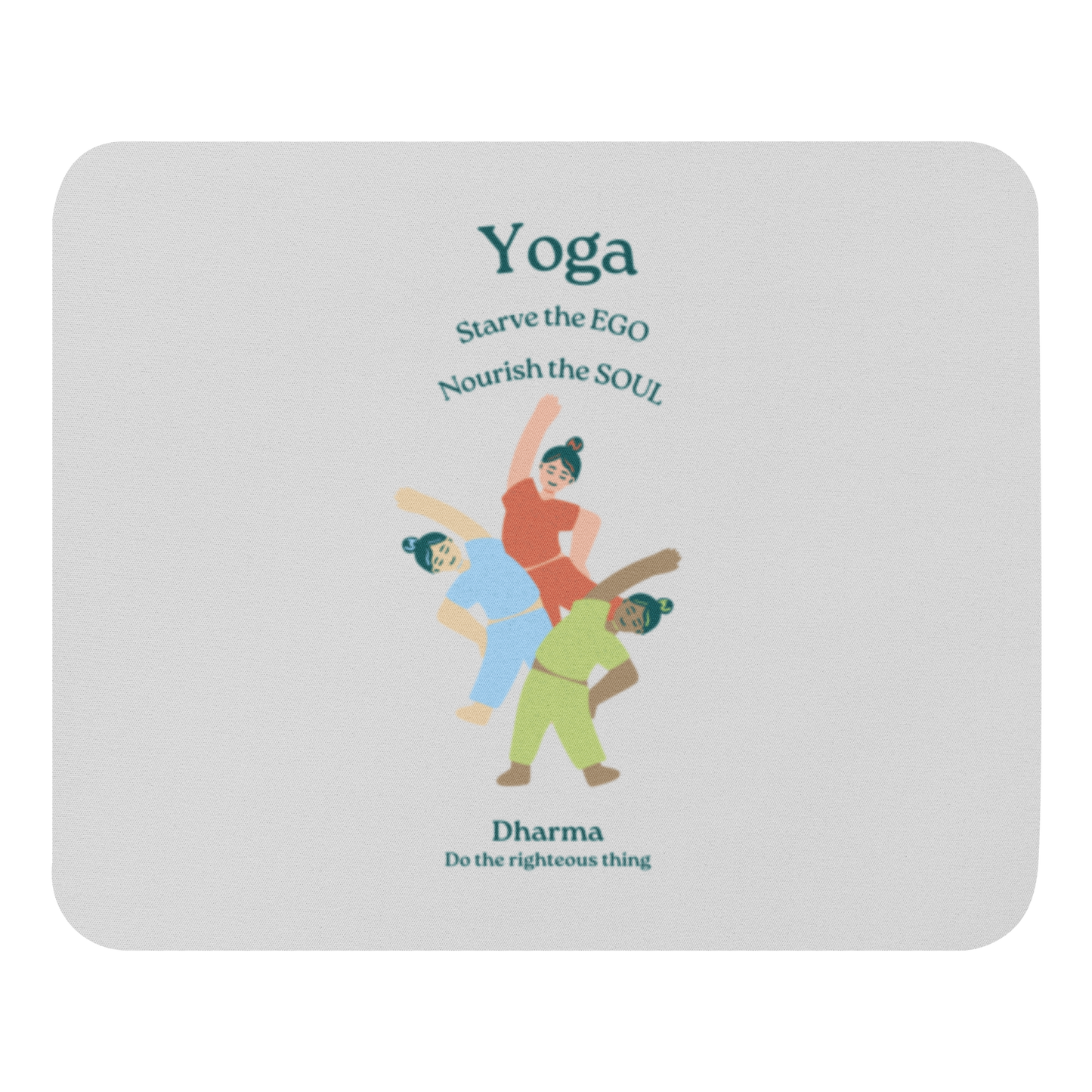 Yoga inspired Mouse pad