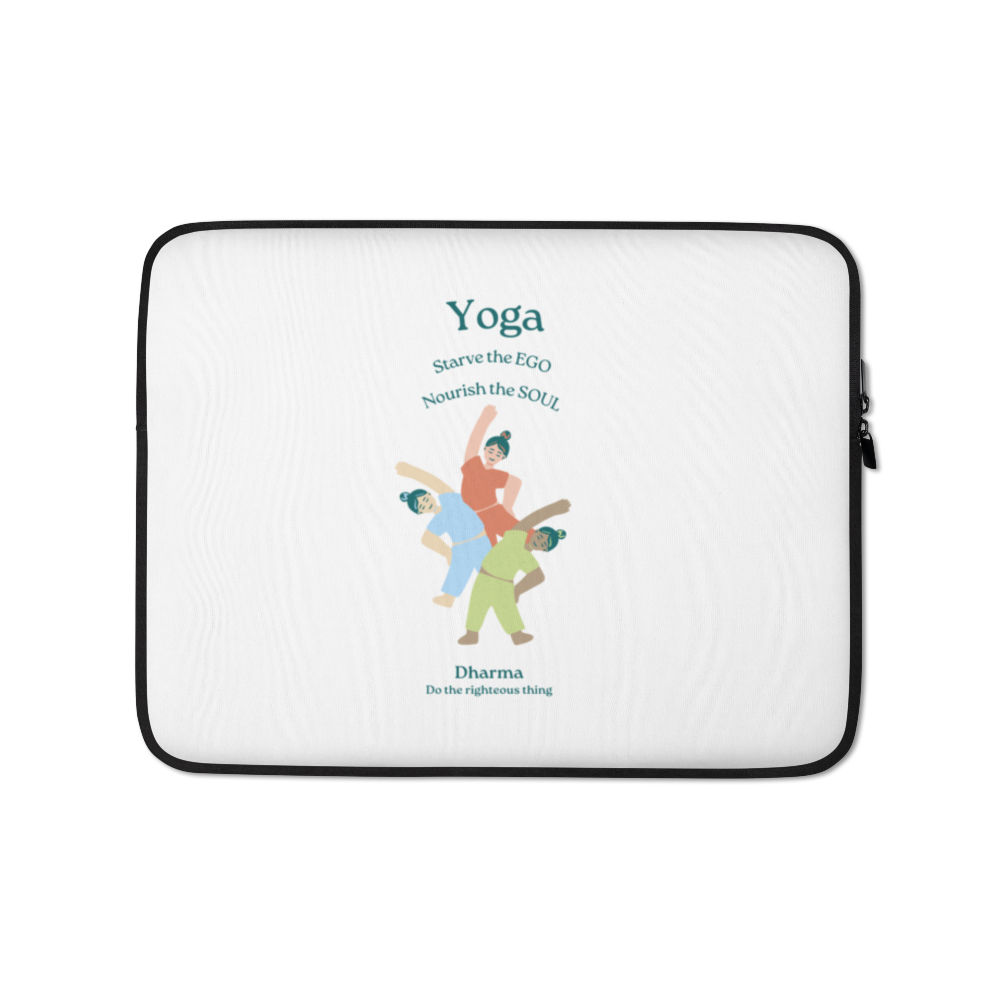 Yoga inspired Laptop Sleeve