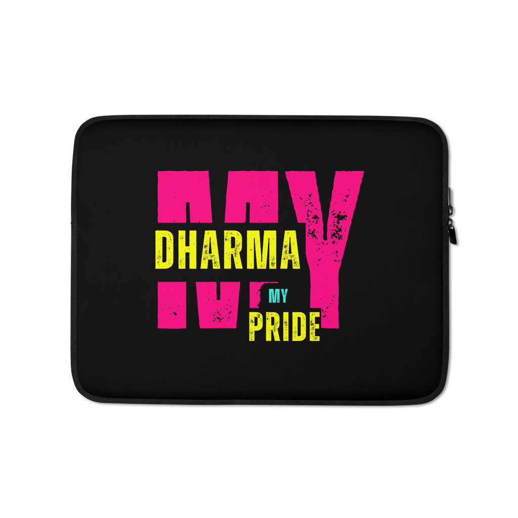 My Dharma My Pride Laptop Sleeve