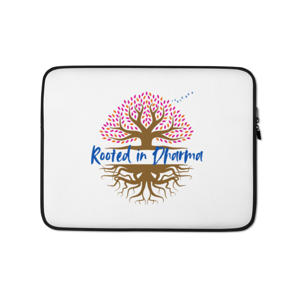 Rooted in Dharma Laptop Sleeve