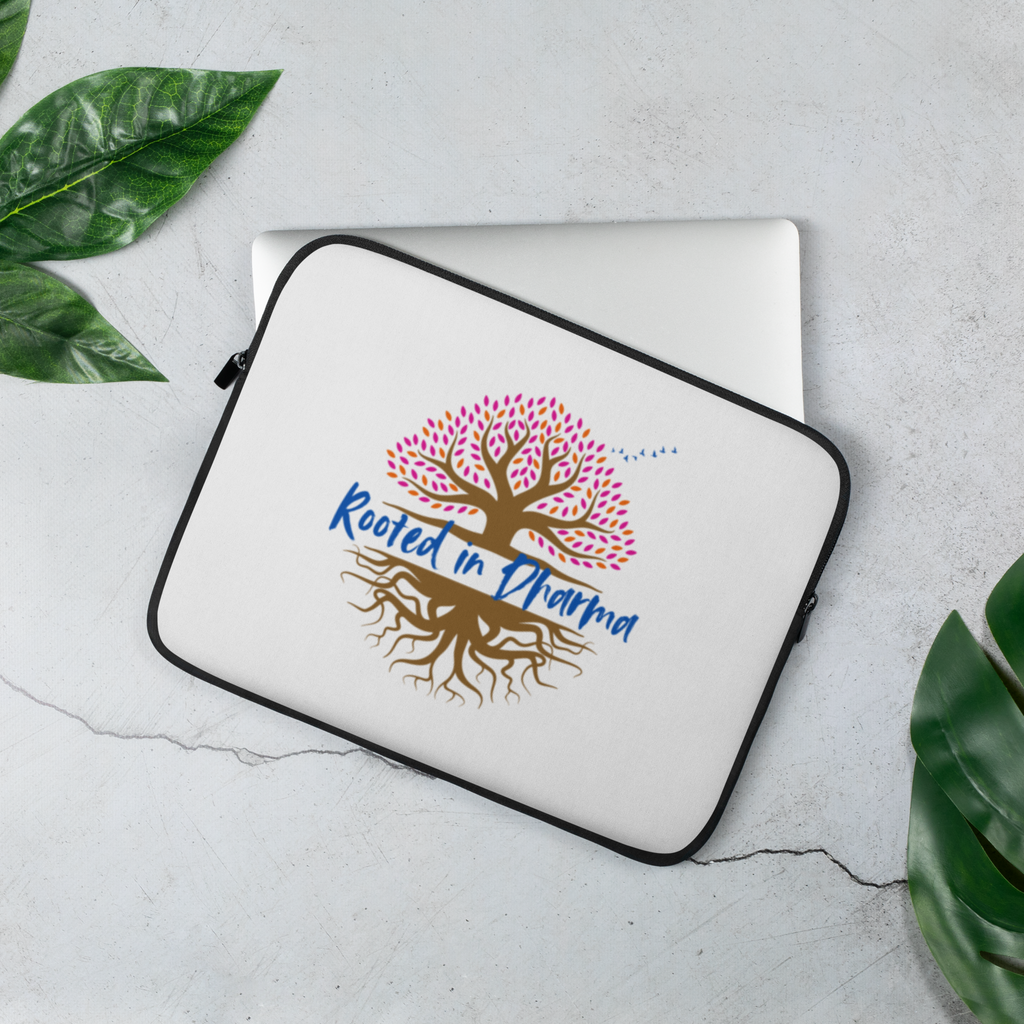 Rooted in Dharma Laptop Sleeve