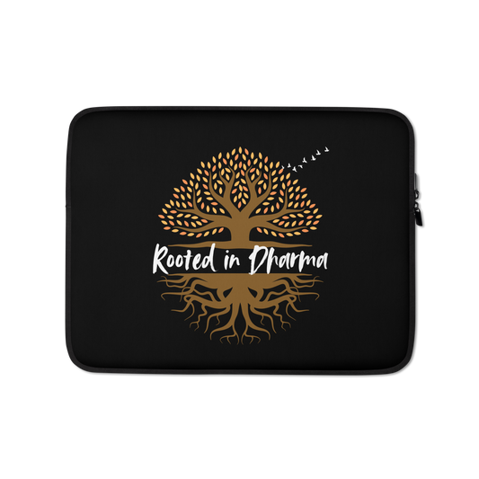 Laptop Sleeve-Rooted in Dharma