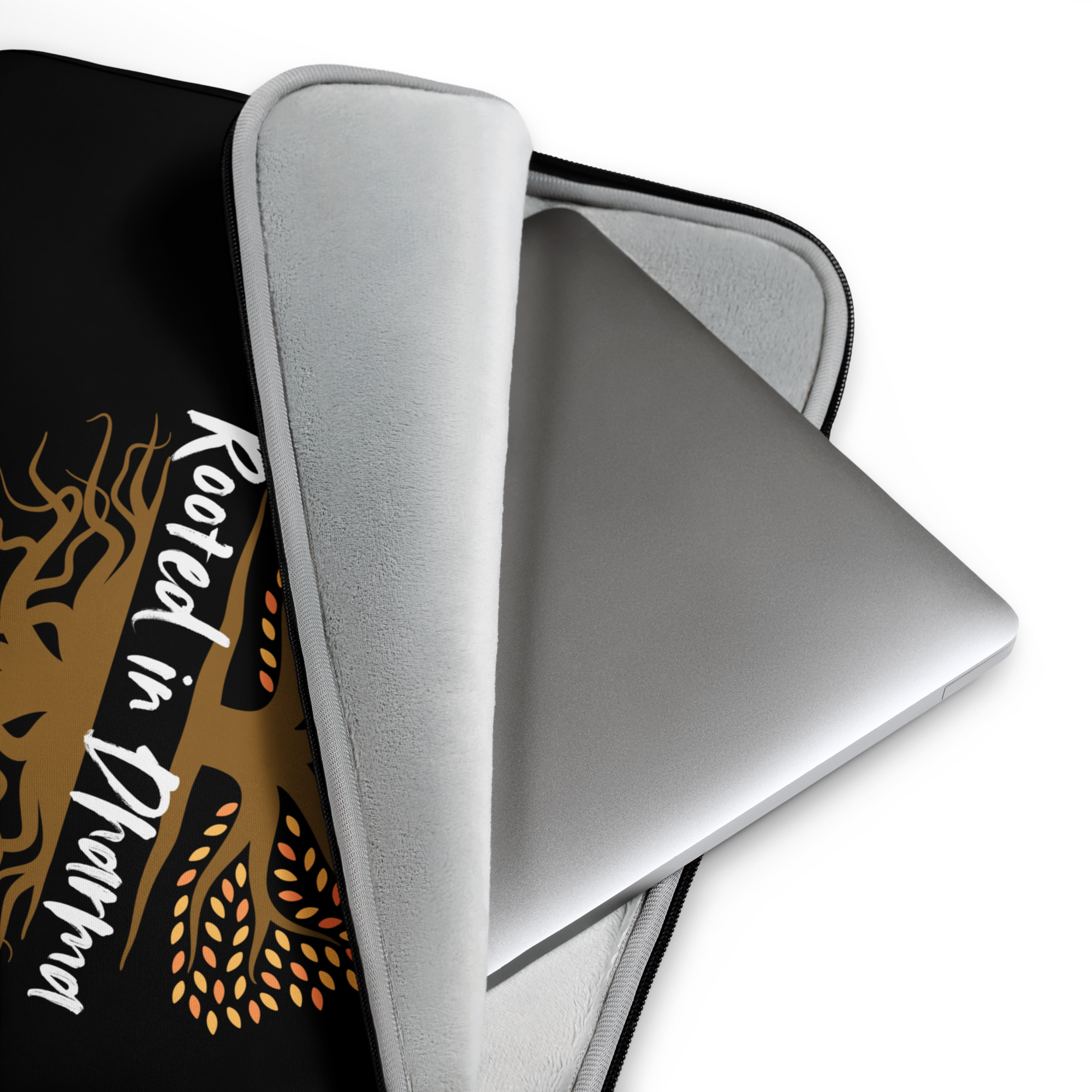 Laptop Sleeve (Black) - Rooted In Dharma
