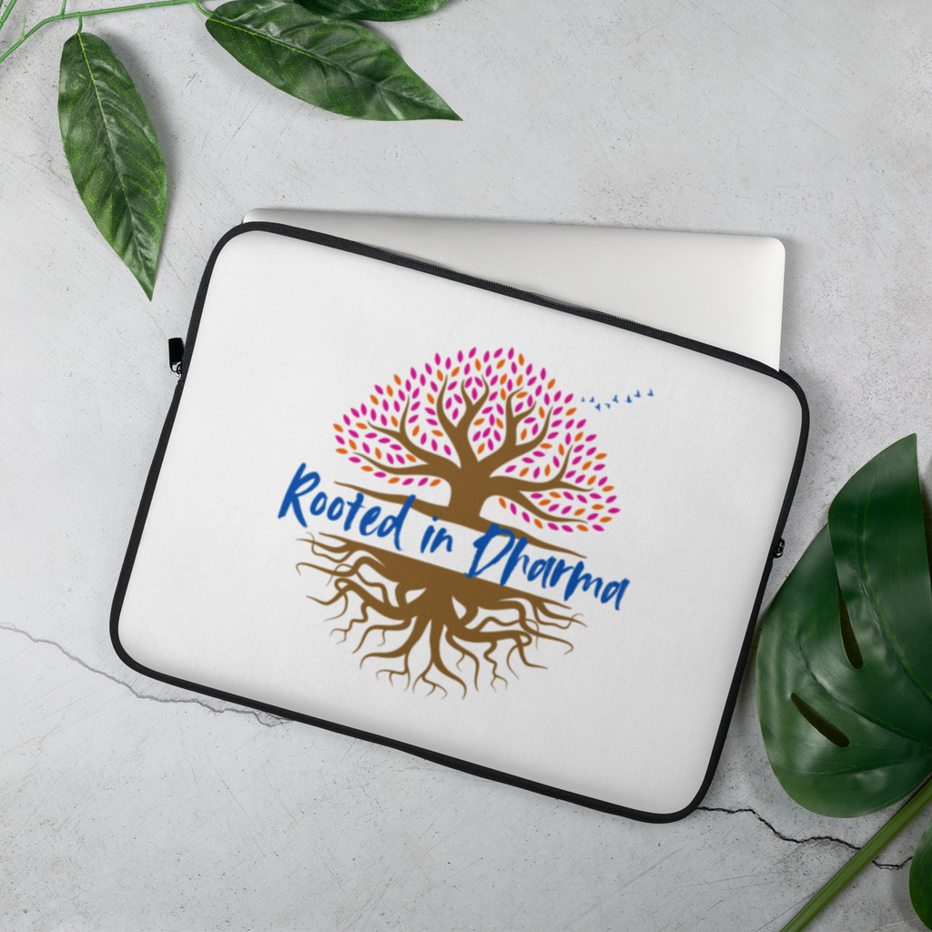 Rooted in Dharma Laptop Sleeve