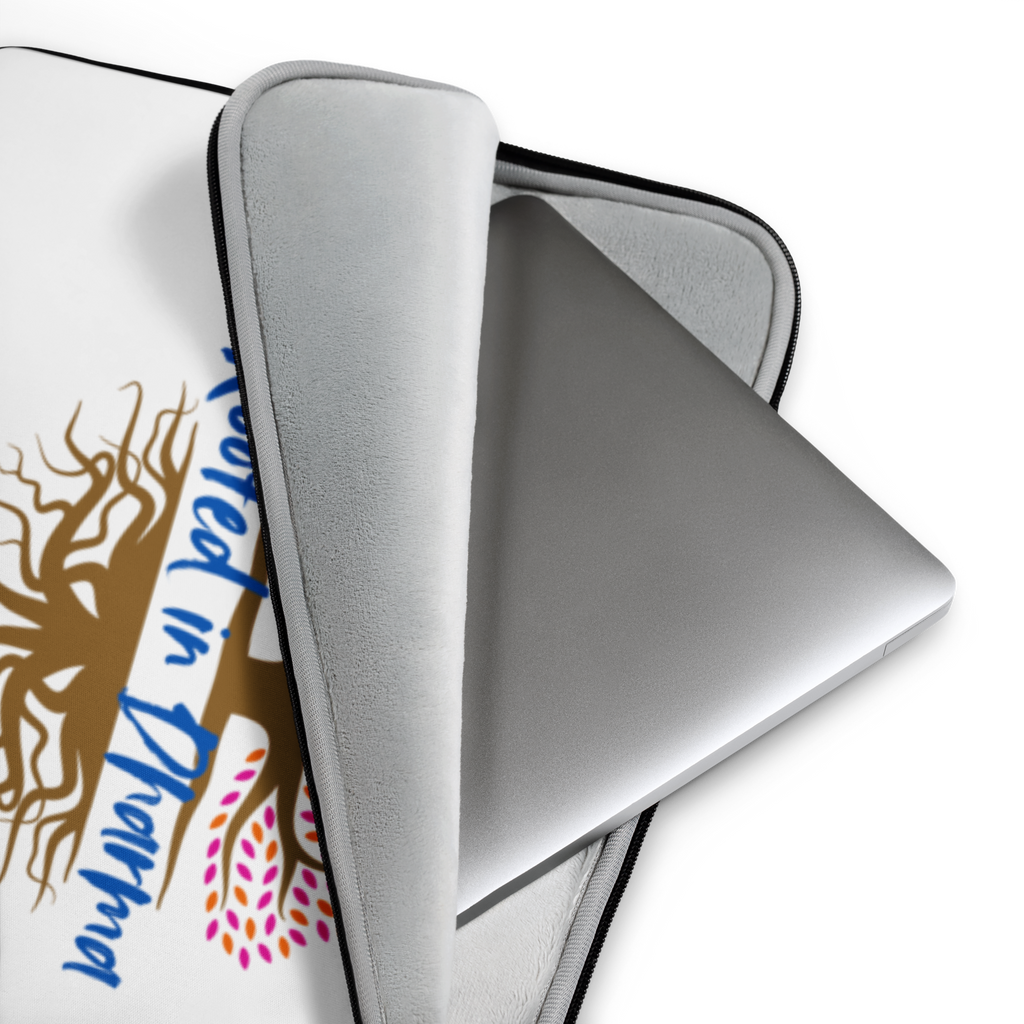 Rooted in Dharma Laptop Sleeve