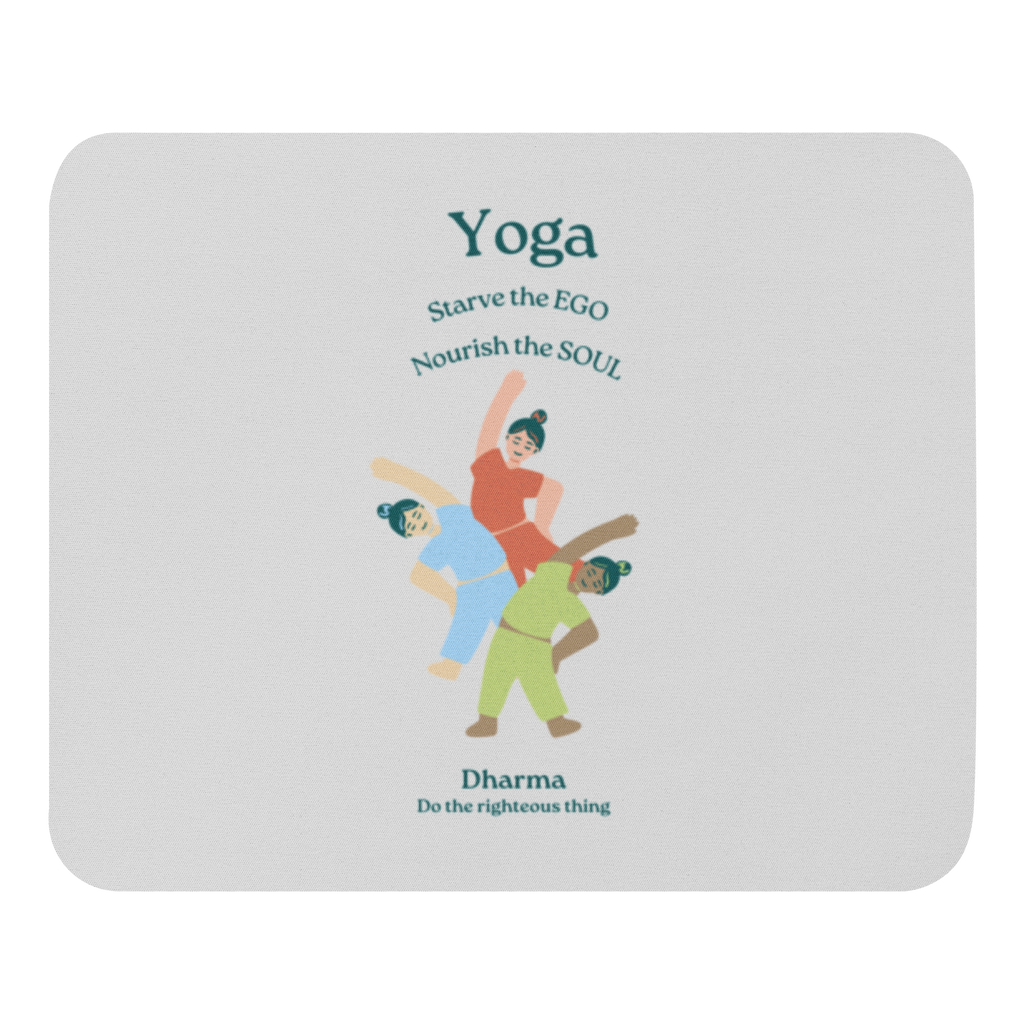 Yoga inspired Mouse pad