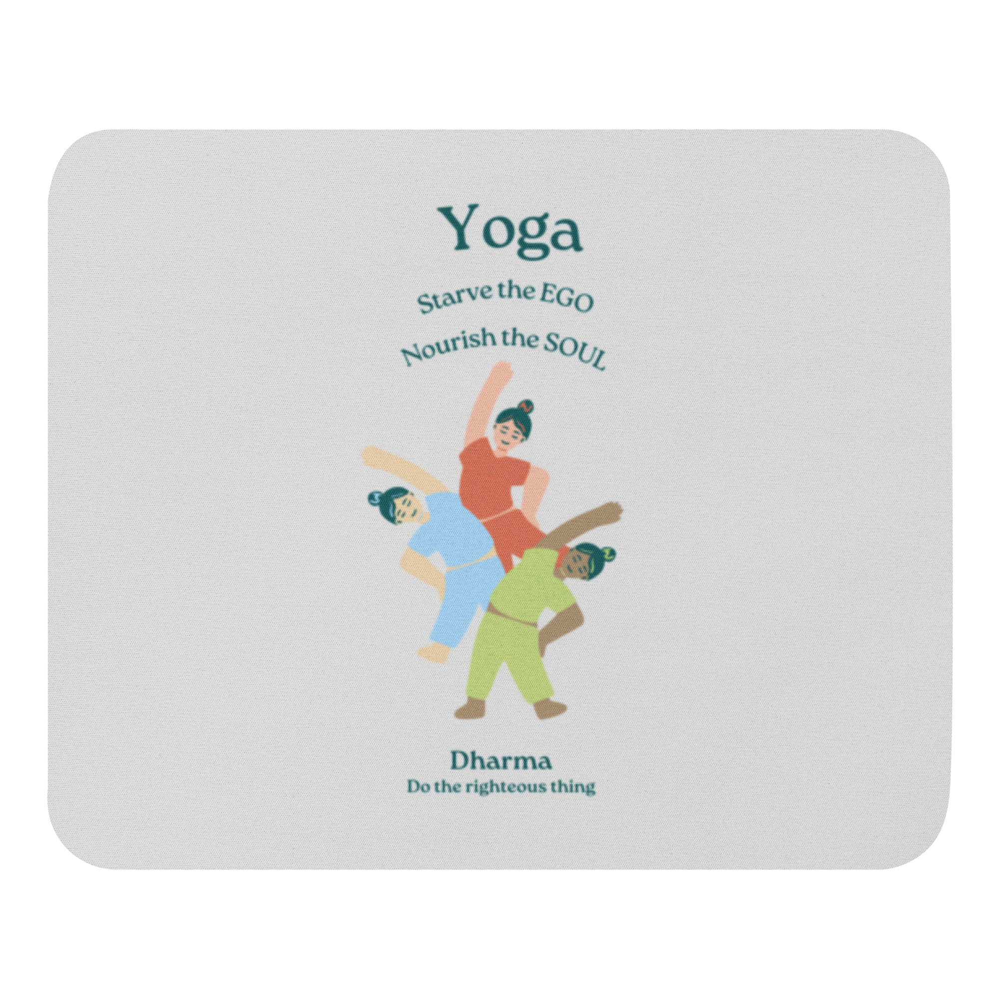 Yoga inspired Mouse pad