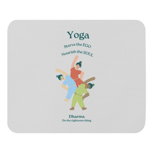 Yoga inspired Mouse pad