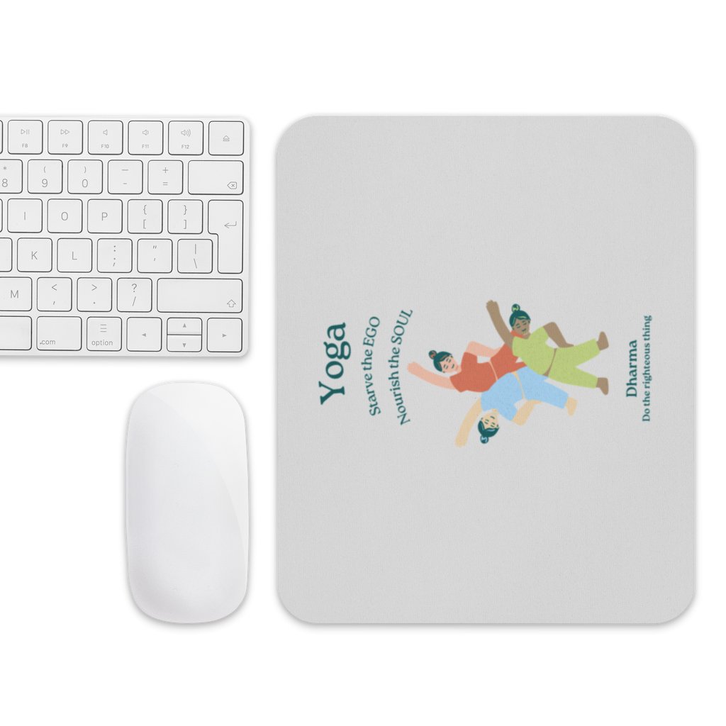 Yoga inspired Mouse pad
