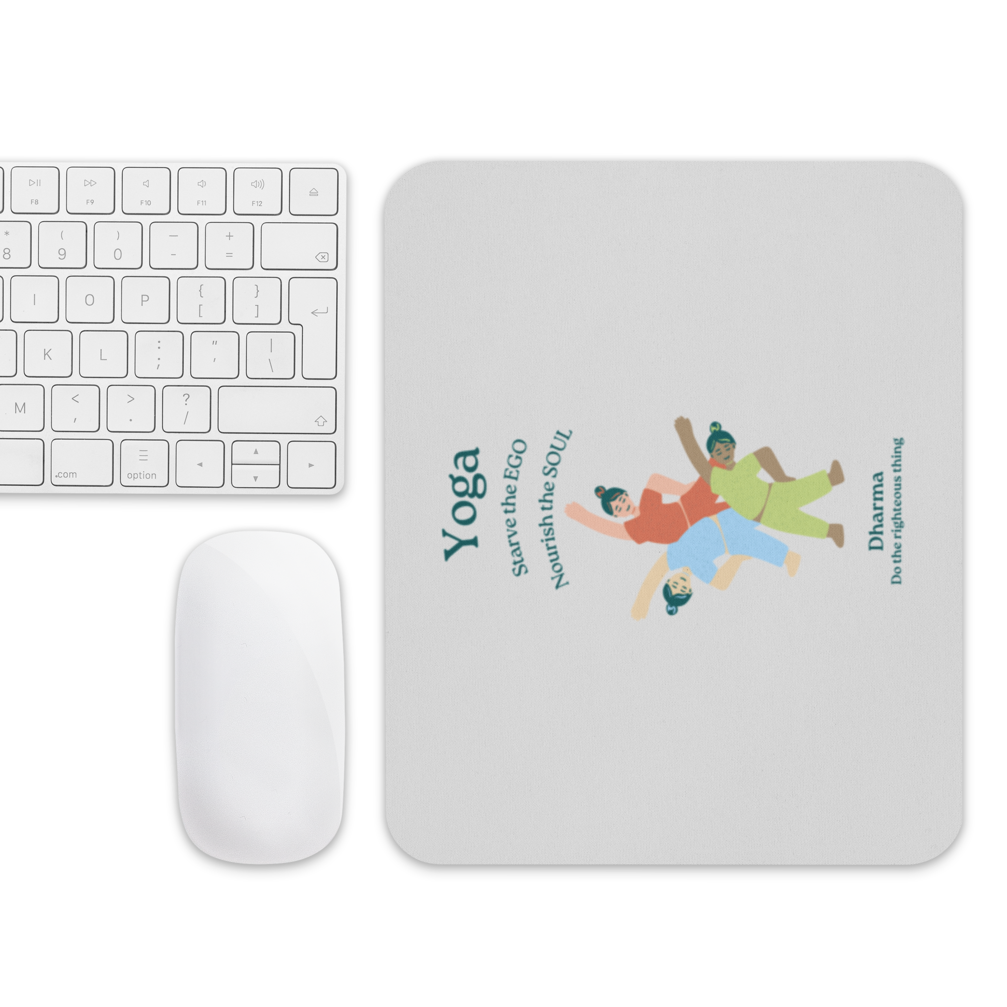 Yoga inspired Mouse pad