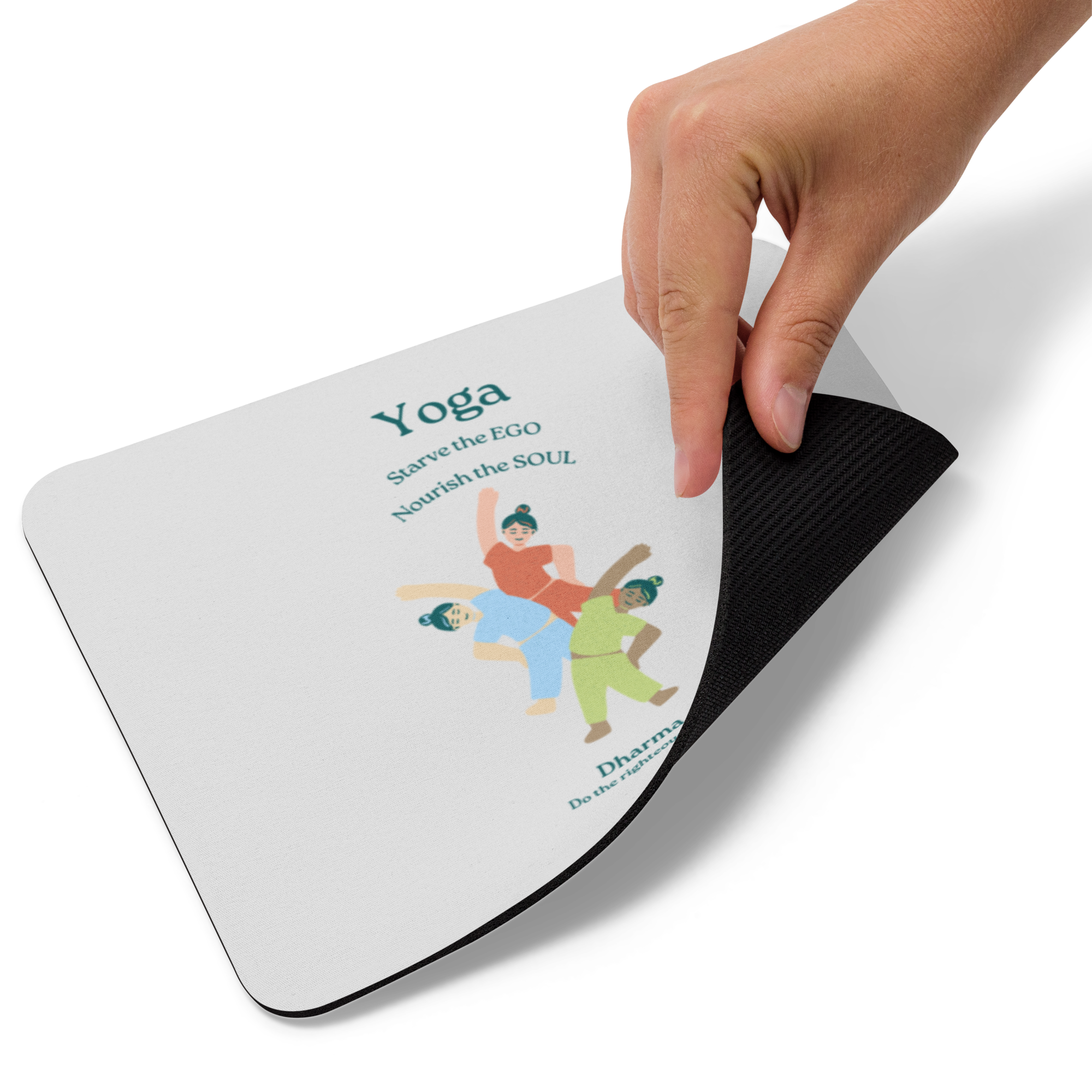 Yoga inspired Mouse pad