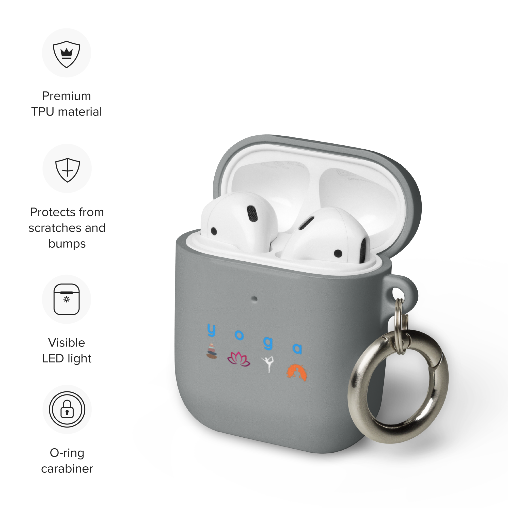 Yoga Rubber Case for AirPods®